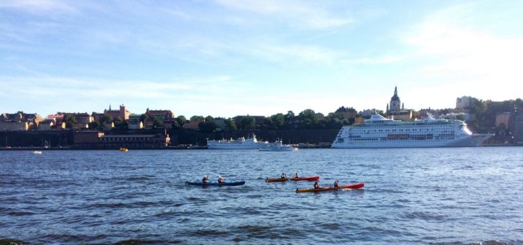 2 uur kajakken door Stockholm Zweden