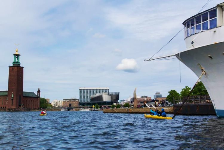 2 uur kajakken door Stockholm Zweden
