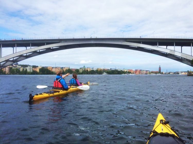 2 uur kajakken door Stockholm Zweden