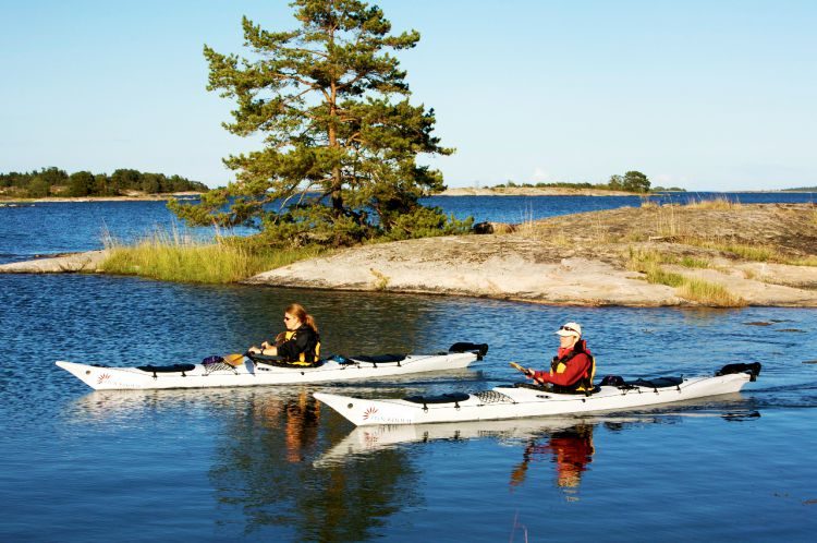 3 daagse kajak tour archipel Stockholm Zweden