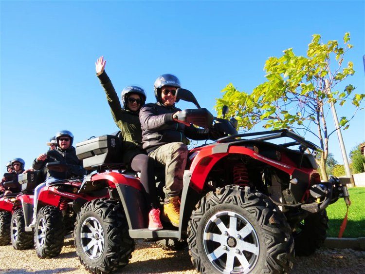 3 uur quad rijden Barban Istrië Kroatië