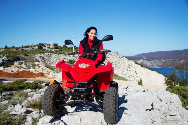 3 uur quad rijden Barban Istrië Kroatië