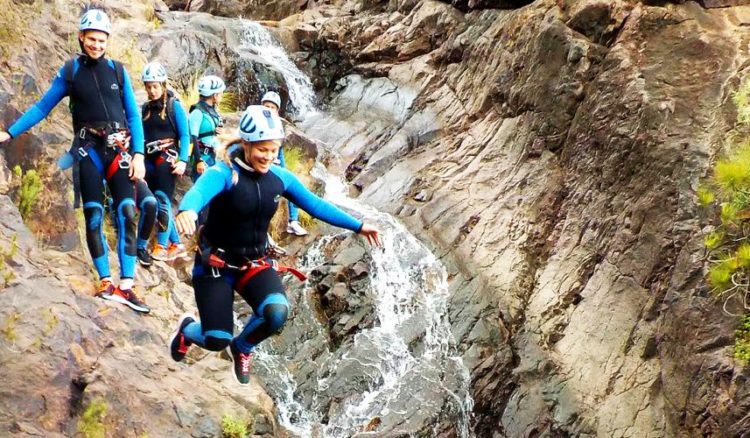 canyoning Gran Canaria Spanje