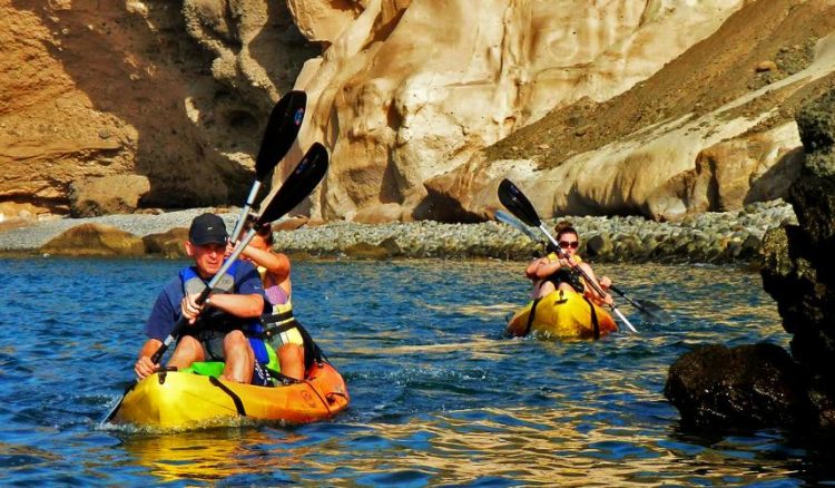 kajakken Arguineguin Gran Canaria Spanje