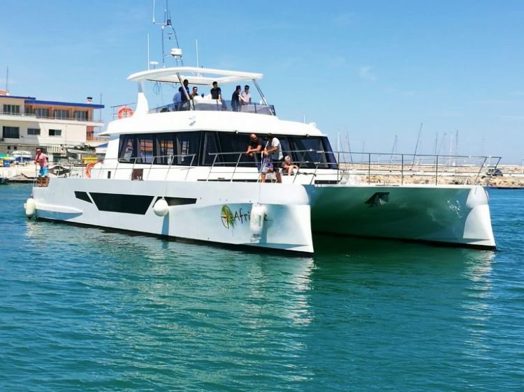 5 uur catamaran varen Puerto Rico Gran Canaria