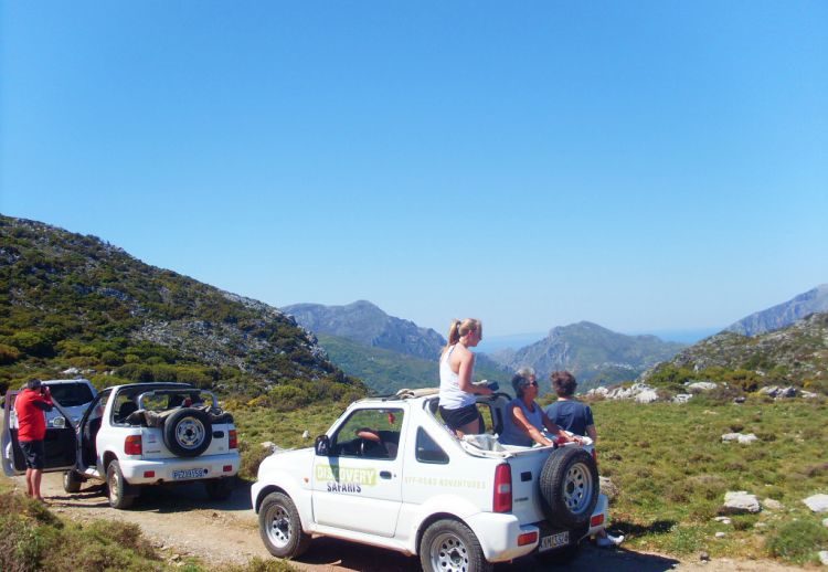 jeep excursie Kreta Griekenland