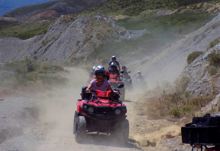 quad excursie Kreta Griekenland