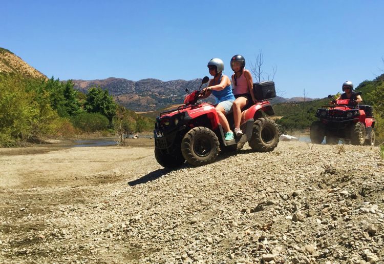 quad excursie Kreta Griekenland