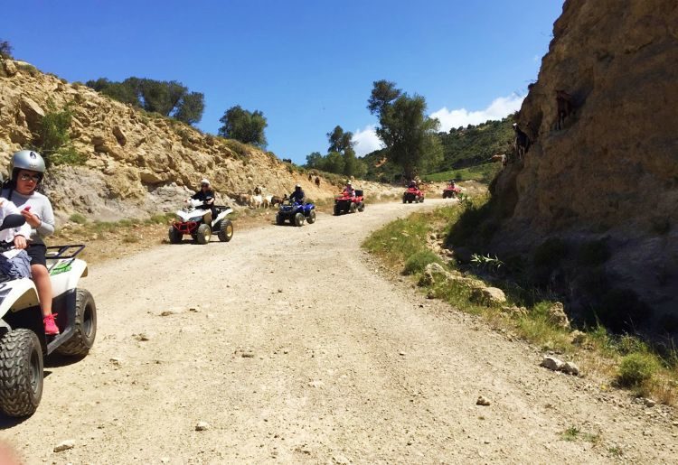 quad excursie Kreta Griekenland