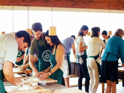 Kook cursus op een boerderij in Toscane Italië
