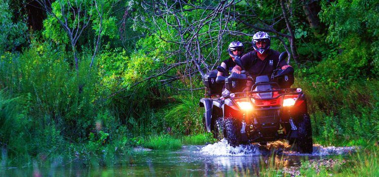 Quad excursie door de bergen Dalmatië Kroatië