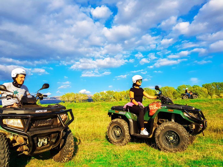 Quad excursie door de bergen Dalmatië Kroatië