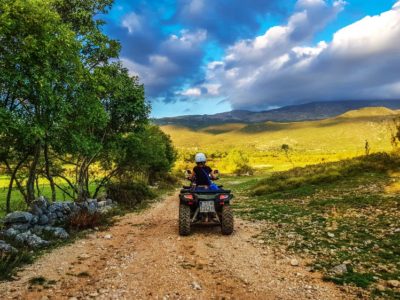 Quad excursie door de bergen Dalmatië Kroatië