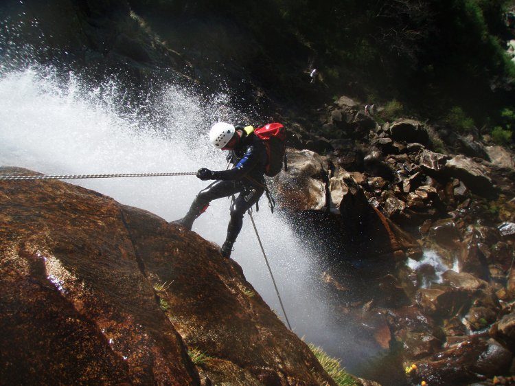 advanced canyoning Lissabon Portugal