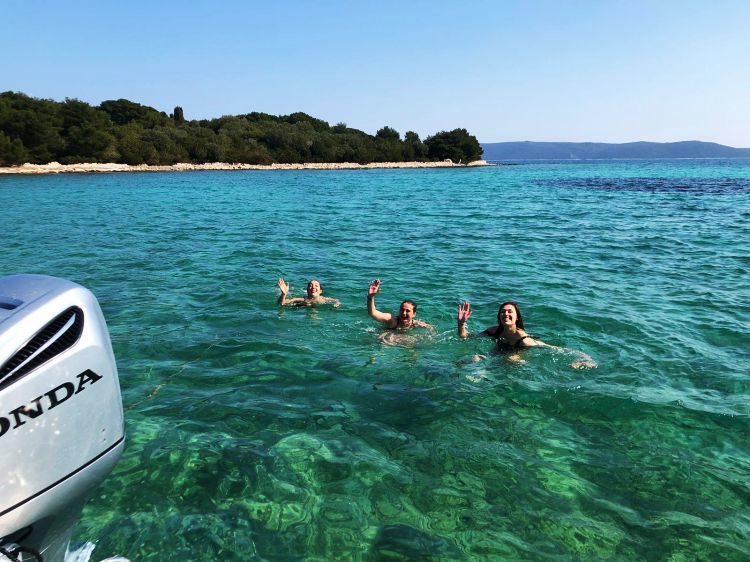 3 eilanden tour Blue Lagoon Split Kroatië