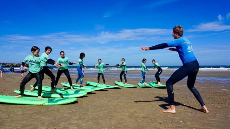 Beginner surfles Scheveningen