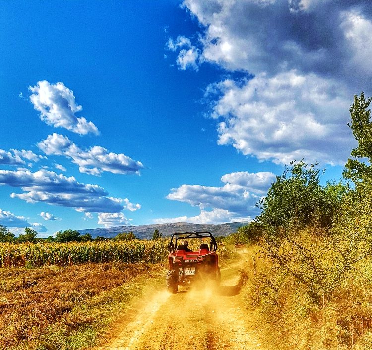 Buggy tour langs de Cetina rivier Kroatië