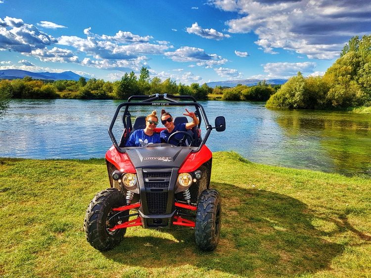 Buggy tour langs de Cetina rivier Kroatië