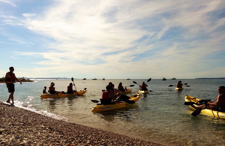 Zeekajak tour Zadar Kroatië