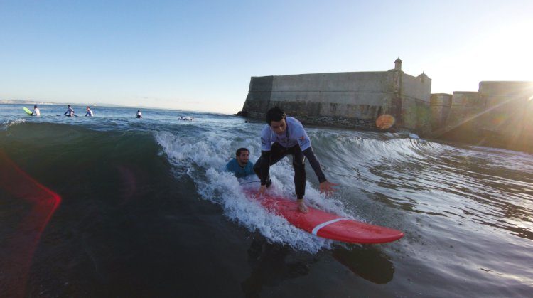 surfen Lissabon Portugal