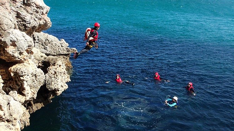 Coasteering Arrábida Lissabon Portugal