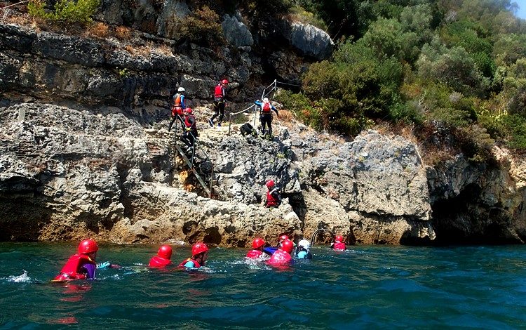 Coasteering Arrábida Lissabon Portugal