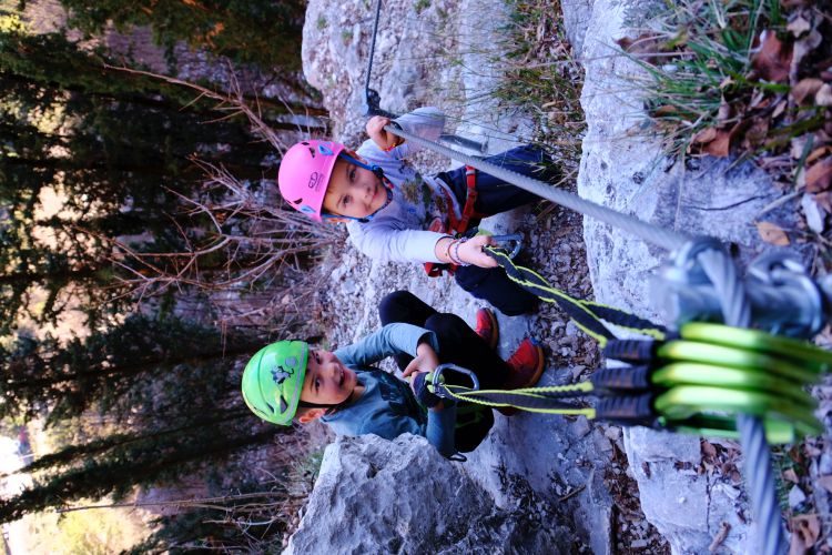 Via Ferrata Sentiero Colodri nabij Tremosine Garda Meer Italië - Basic