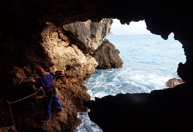 Caving Arrábida Lissabon Portugal