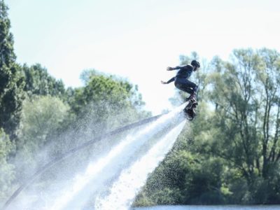 Flyboarden in Amsterdam