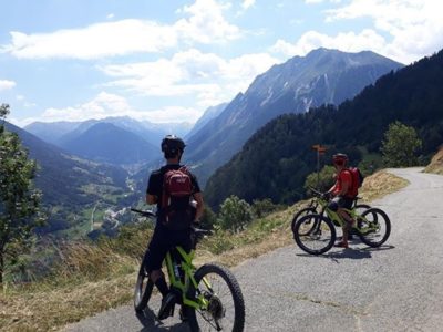 Mountainbiken door de Alpen vanuit Verbier Zwitserland