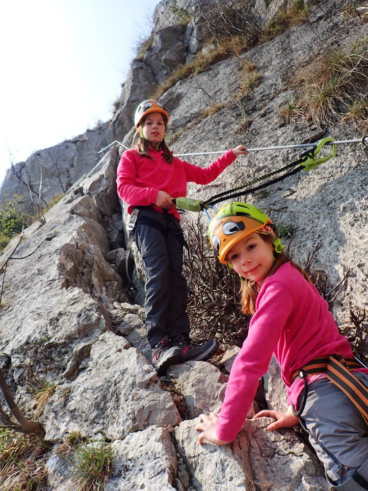 Via Ferrata Sentiero Colodri nabij Tremosine Garda Meer Italië - Basic