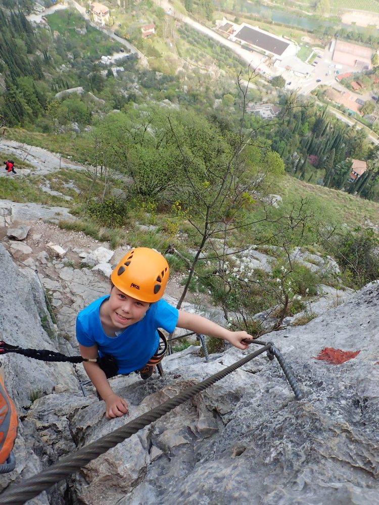 Via Ferrata Sentiero Colodri nabij Tremosine Garda Meer Italië - Basic