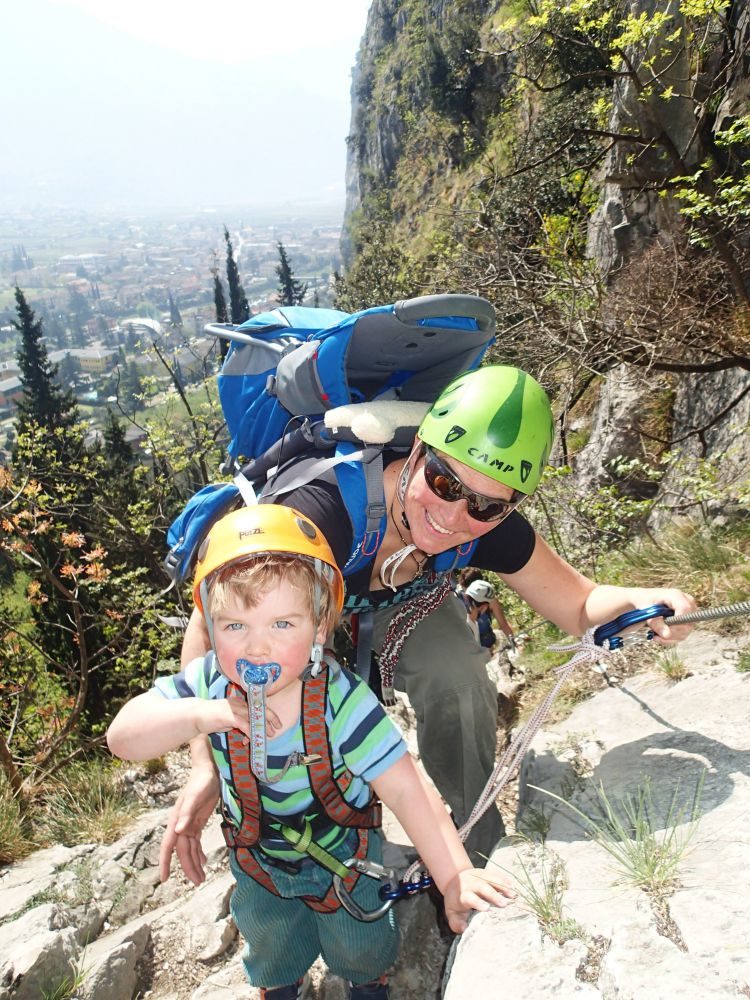 Via Ferrata Sentiero Colodri nabij Tremosine Garda Meer Italië - Basic