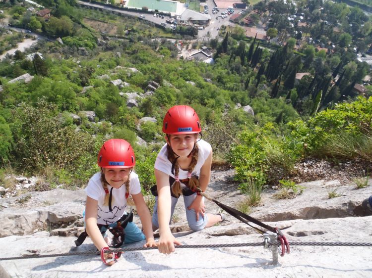 Via Ferrata Sentiero Colodri nabij Tremosine Garda Meer Italië - Basic