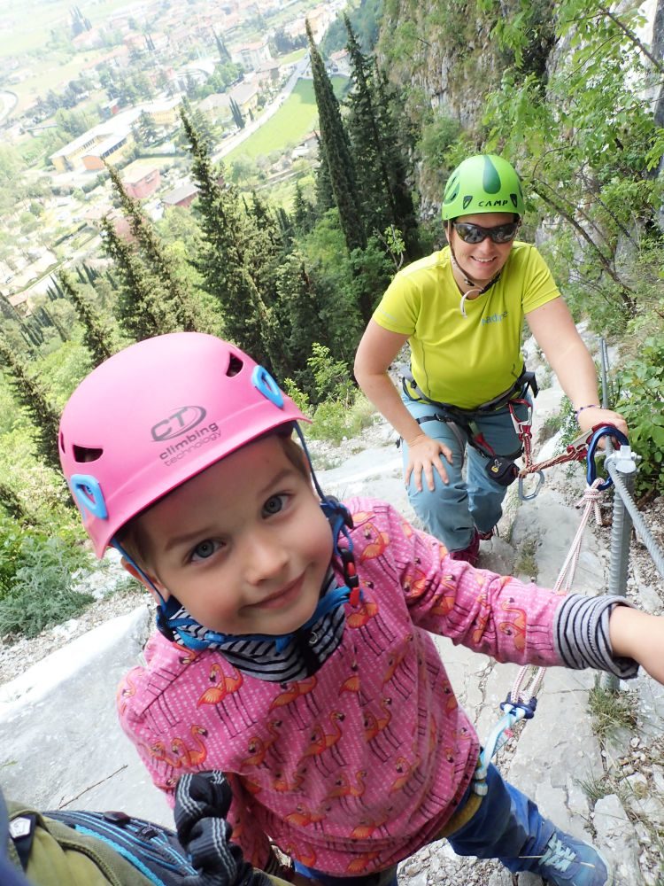 Via Ferrata Sentiero Colodri nabij Tremosine Garda Meer Italië - Basic