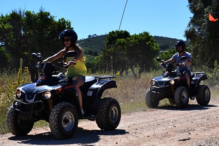 Quad rijden Algarve Portugal