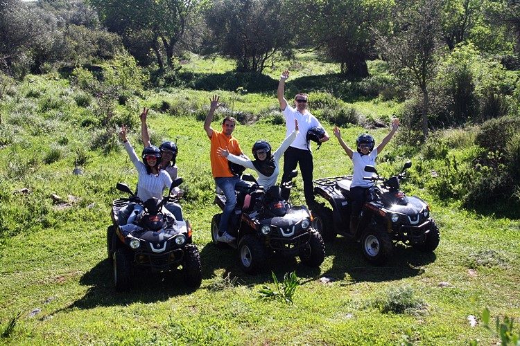 Quad rijden Algarve Portugal