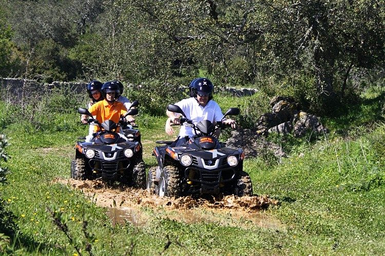 Quad rijden Algarve Portugal