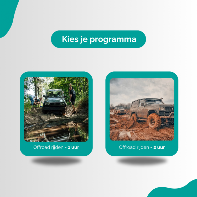 Programma offroad rijden Nuenen