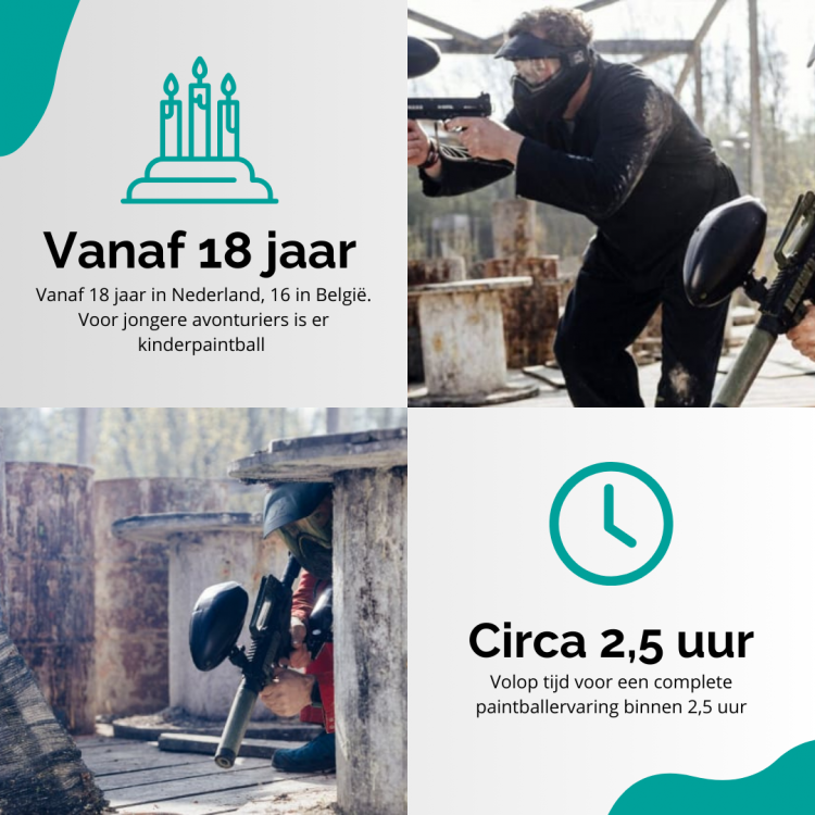 Indoor Paintballen Merksplas nabij Antwerpen