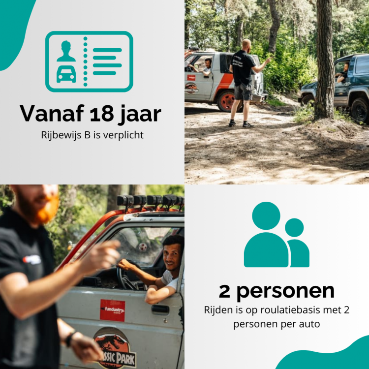 Offroad 4x4 rijden Nuenen nabij Eindhoven
