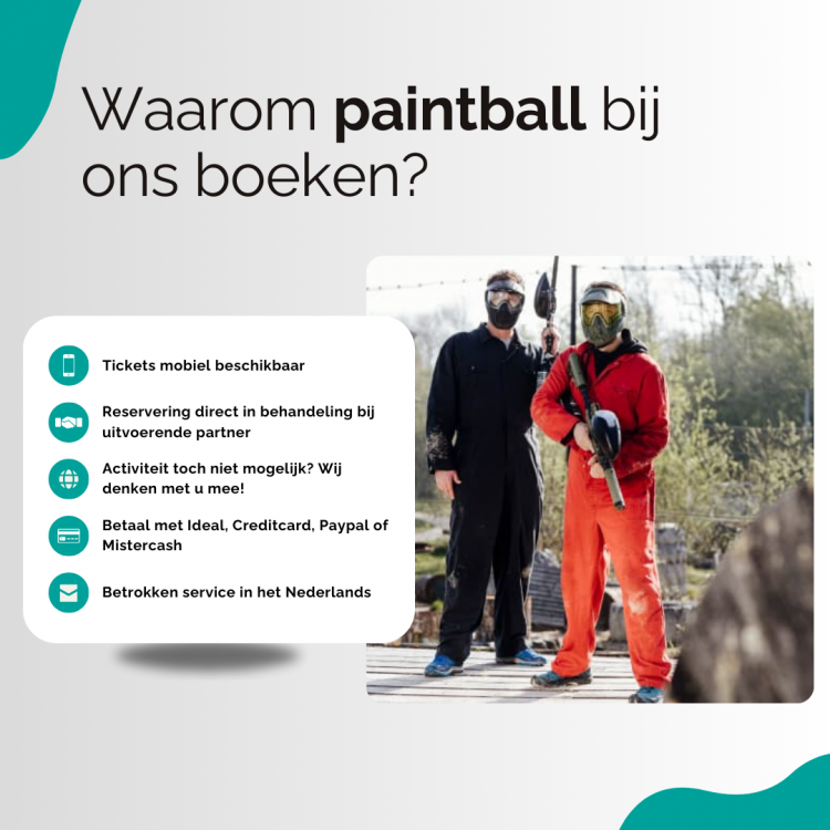 Paintball NL boeken