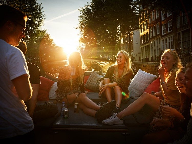 Luxueuze rondvaart door de Amsterdamse grachten