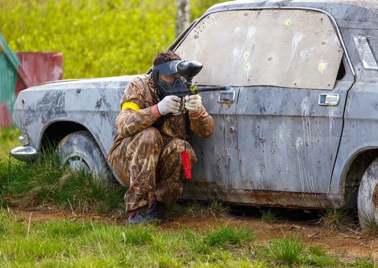 Outdoor Paintballen nabij Harderwijk