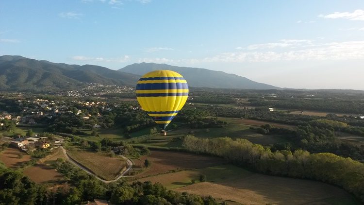 VIP luchtballonvaart nabij Barcelona