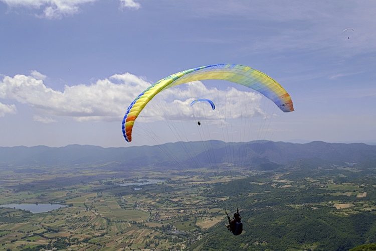 Paragliden tandemvlucht nabij Rome