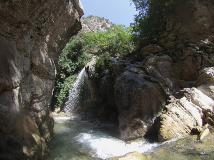 Neda Canyon river trekking