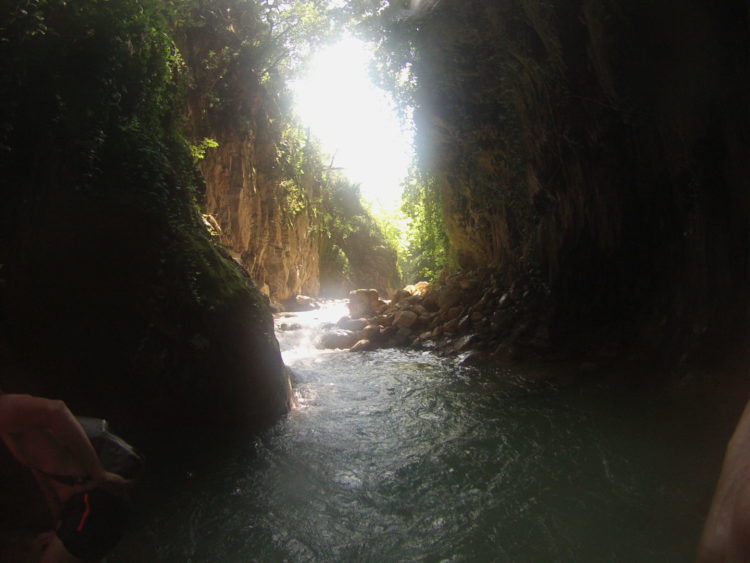 Neda Canyon river trekking