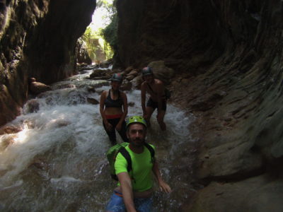 Neda Canyon river trekking