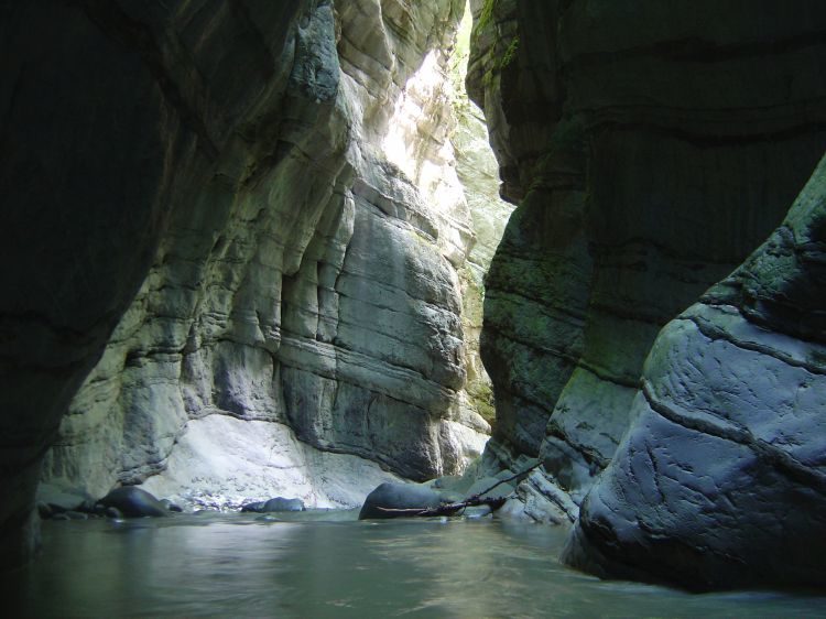 canyoning Toscane Rio Selvano Italië